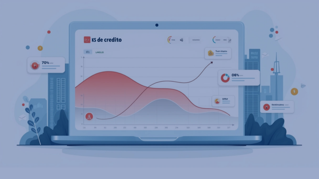 KS de crédito caindo: como identificar, o que causa e o que fazer